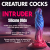 Intruder Alien 9" Silicone Suction Cup Dildo By Creature Cocks