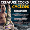 Cyclops Monster 11" Silicone Suction Cup Dildo With Balls By Creature Cocks