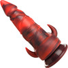 Horny Devil Demon 7" Silicone Suction Cup Dildo With Balls By Creature Cocks