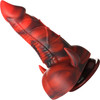 Horny Devil Demon 7" Silicone Suction Cup Dildo With Balls By Creature Cocks