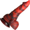 Horny Devil Demon 7" Silicone Suction Cup Dildo With Balls By Creature Cocks