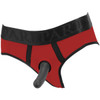 SpareParts Tomboi Harness Briefs - Red Pepper