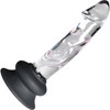 Pleasure Crystals 5.6" Glass Dildo With Suction Cup