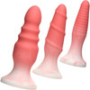 Simply Sweet 3-Piece Silicone Butt Plug Set - Pink