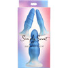 Simply Sweet 3-Piece Silicone Butt Plug Set - Blue