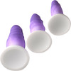 Simply Sweet 3-Piece Silicone Butt Plug Set - Purple