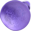 Simply Sweet 7" Silicone G-Spot Dildo With Suction Cup - Metallic Purple