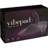 VibePad 3 Silicone Rechargeable Waterproof Vibrating Triple Stimulation Grinder With G-Spot Probe