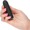 Raven Quilted Seducer Rechargeable Waterproof Bullet Vibrator With Silicone Sleeve By CalExotics