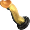 Golden Mamba 8" Silicone Suction Cup Dildo By Creature Cocks