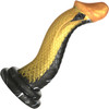 Golden Mamba 8" Silicone Suction Cup Dildo By Creature Cocks