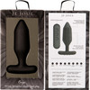 Je Joue Onyx Rechargeable Waterproof Silicone Vibrating Butt Plug With Remote