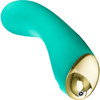 Aria Luscious AF 10-Function Rechargeable Silicone G-Spot Vibrator By Blush - Teal