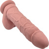 Caledor Small 5" Realistic Silicone Dildo With Suction Cup & Balls By Pleasure Engine