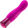 Oh My Gem Exclusive Rechargeable Waterproof Silicone Warming G-Spot Vibrator By Blush - Tourmaline