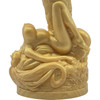 The Siren 9.5" Silicone Fantasy Dildo With Grinder By Uberrime - Goldfinger