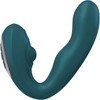 Tracy's Dog Cobra 3-In-1 Silicone A-Spot Vibrator With G-Spot Tapping & Clitoral Pulsing - Green