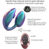 Wonderlover Air Pulse Clitoral Stimulator & Vibrating G-Spot Egg By Love To Love - Iridescent Turquoise
