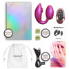 Wonderlover Air Pulse Clitoral Stimulator & Vibrating G-Spot Egg By Love To Love - Iridescent Berry