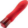 Oh My Gem Desire Rechargeable Waterproof Silicone Warming Vibrator By Blush - Ruby