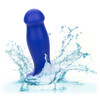 Admiral Liquid Silicone First Mate Rechargeable Waterproof Vibrating Anal Probe By CalExotics - Blue