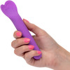 Bliss Liquid Silicone Lover Rechargeable Waterproof Clitoral Vibrator By CalExotics - Purple