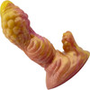 Uncover Creations The Geeyem 7.75" Silicone Fantasy Dildo - Sunfire