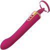 Socialite Provocateur Rechargeable Silicone Double Ended Lingus Vibrator By Bodywand - Pink