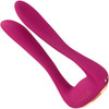 Socialite MARQUIS DP Vario Vibe Rechargeable Waterproof Silicone Double Vibrator By Bodywand - Pink