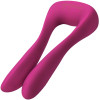 Socialite MARQUIS DP Vario Vibe Rechargeable Waterproof Silicone Double Vibrator By Bodywand - Pink