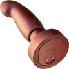 Anal Adventures Matrix Bionic Silicone Vibrating, Gyrating, Rotating Remote Butt Plug By Blush - Cosmic Copper
