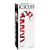 Icicles No. 59 Candy Cane Glass Dildo