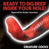 King Cobra 8" Silicone Suction Cup Dildo By Creature Cocks