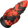 Fire Demon Monster 8.5" Silicone Suction Cup Dildo By Creature Cocks