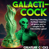 Nebula Alien 7.5" Silicone Suction Cup Dildo By Creature Cocks