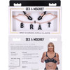 Sex & Mischief Brat Charmed Nipple Clamps By Sportsheets - Rose Gold & Black