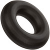 Alpha Liquid Silicone Prolong Medium Cock Ring By CalExotics - Black