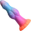 Galactic Cock Alien Creature 8.5" Silicone Glow In The Dark Suction Cup Dildo By Creature Cocks