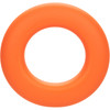 Alpha Liquid Silicone Prolong Large Cock Ring By CalExotics - Orange