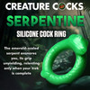 Serpentine Silicone Cock Ring By Creature Cocks