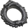 Black Caiman Silicone Cock Ring By Creature Cocks