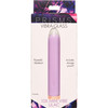 Prisms Vibra-Glass 10X Rechargeable Mini Glass Vibrator - Lilac
