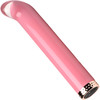 Prisms Vibra-Glass 10X Rechargeable Mini G-Spot Glass Vibrator - Pink