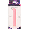 Prisms Vibra-Glass 10X Rechargeable Mini G-Spot Glass Vibrator - Pink