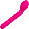 Bliss Liquid Silicone Mini Tulip Rechargeable Waterproof G-Spot Vibrator - Pink