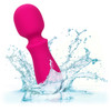 Bliss Liquid Silicone Mini Wand Rechargeable Waterproof Vibrator - Pink