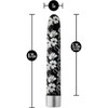 The Collection Eden Limited Edition Rechargeable Waterproof Slimline Vibrator By Blush - Black & White