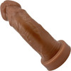 The Felix Short 5.5" Platinum Silicone Realistic Dildo By Uberrime - Caramel