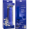 Admiral Captain 8" Rechargeable Waterproof Vibrating Silicone Suction Cup Dildo By CalExotics - Blue