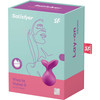 Satisfyer Viva La Vulva 3 Rechargeable Waterproof Silicone 12-Function Clitoral Vibrator - Violet